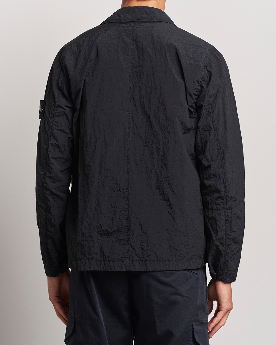 Mies | Kauluspaidat | Stone Island | Nylon Metal Zip Overshirt Black