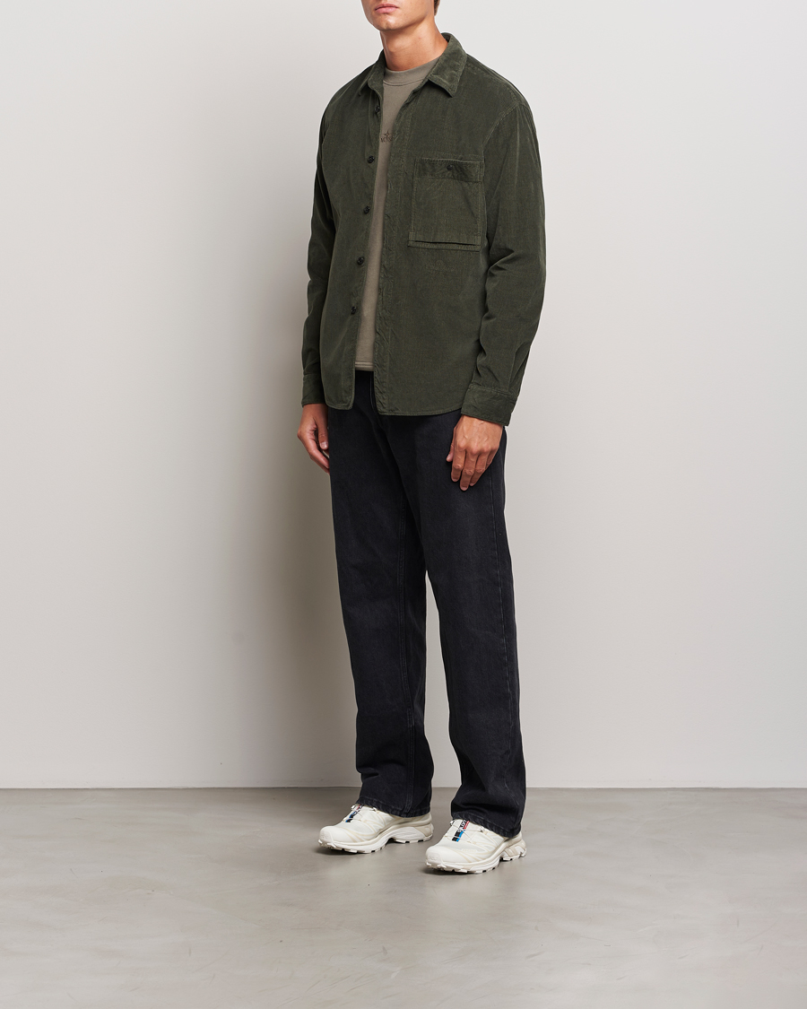 Mies | Kauluspaidat | Stone Island | Cotton Cord Overshirt Musk