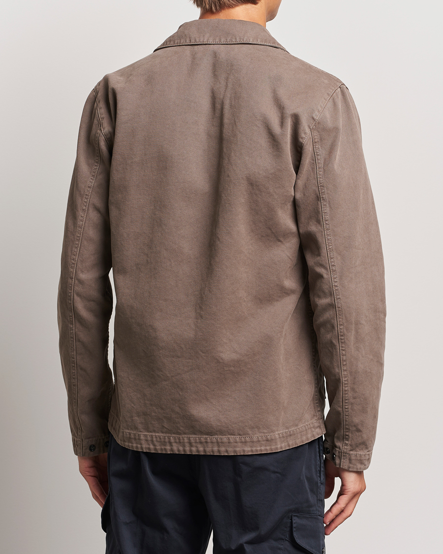 Mies | Kauluspaidat | Stone Island | Panama Cotton Overshirt Walnut