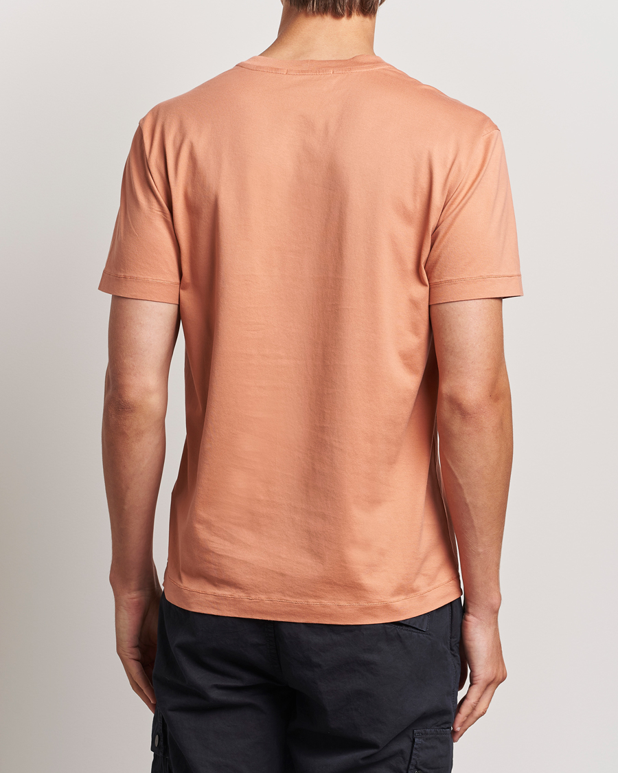 Mies | T-paidat | Stone Island | Garment Dyed Jersey T-Shirt Orange