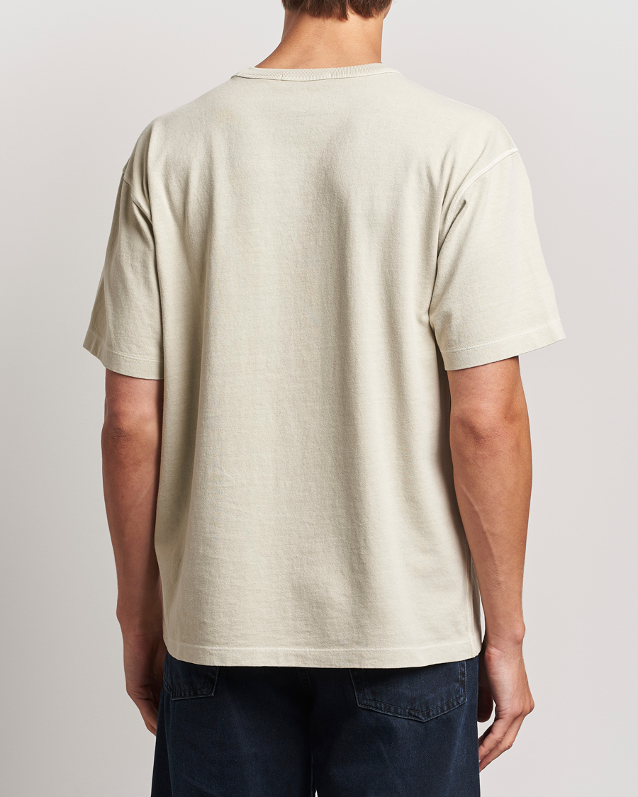 Mies | T-paidat | Stone Island | Old Dyed Cotton Logo T-Shirt Plaster