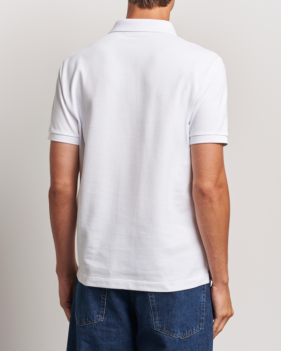 Mies | Pikeet | Stone Island | Cotton Pique Polo White