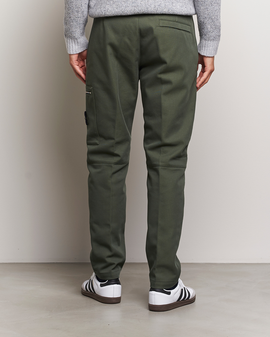 Mies | Housut | Stone Island | Cotton Nylon Trousers Musk
