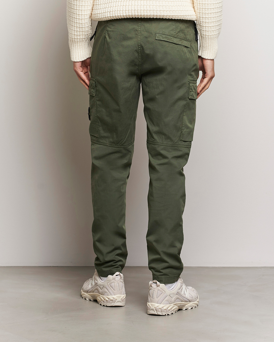 Mies | Housut | Stone Island | Stretch Cotton Gabardine Trousers Musk