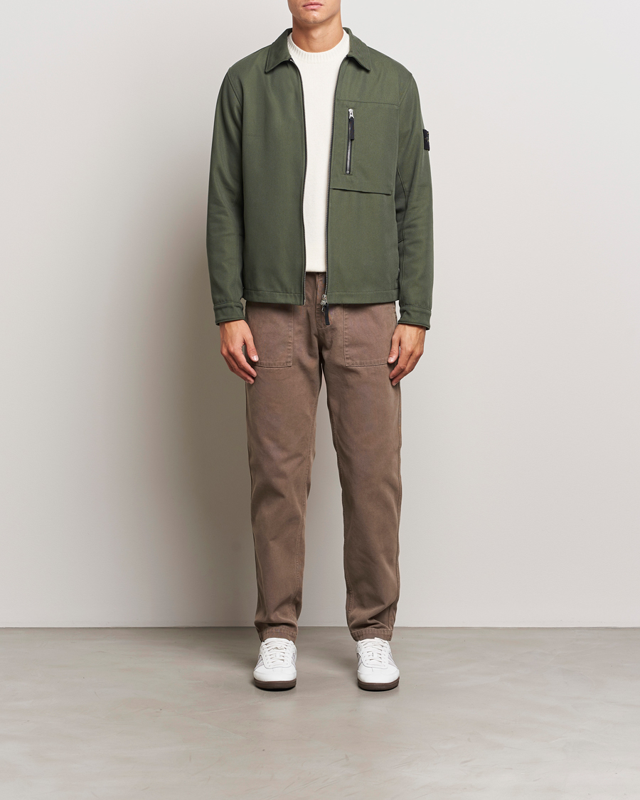 Mies | Housut | Stone Island | Panama Cotton Pants Walnut