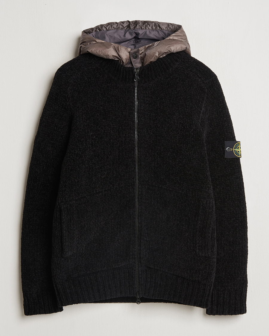 Mies | Takit | Stone Island | Presidents Knit Down Liner Hood Black