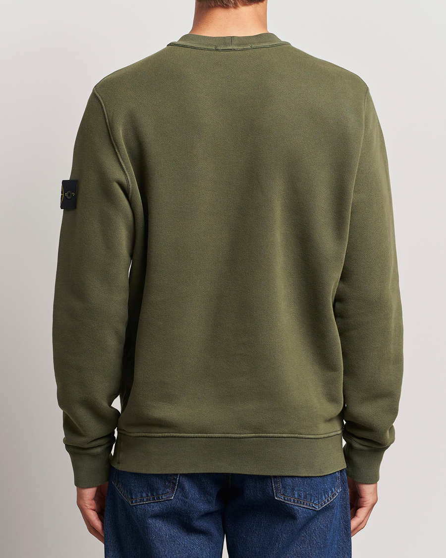 Mies | Puserot | Stone Island | Old Dyed Cotton Sweatshirt Musk
