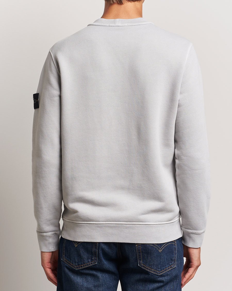 Mies | Puserot | Stone Island | Old Dyed Cotton Sweatshirt Grey