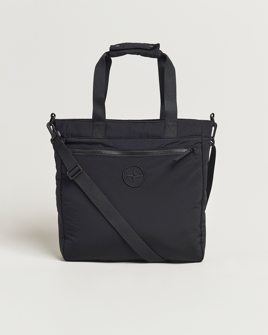 Mies | Stone Island Nylon Metal Totebag Black | Stone Island | Nylon Metal Totebag Black