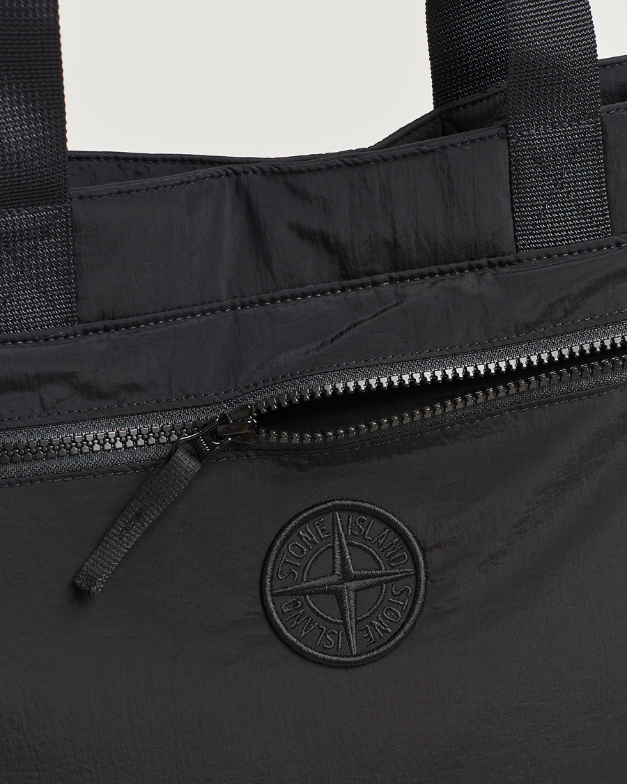 Mies | Stone Island Nylon Metal Totebag Black | Stone Island | Nylon Metal Totebag Black