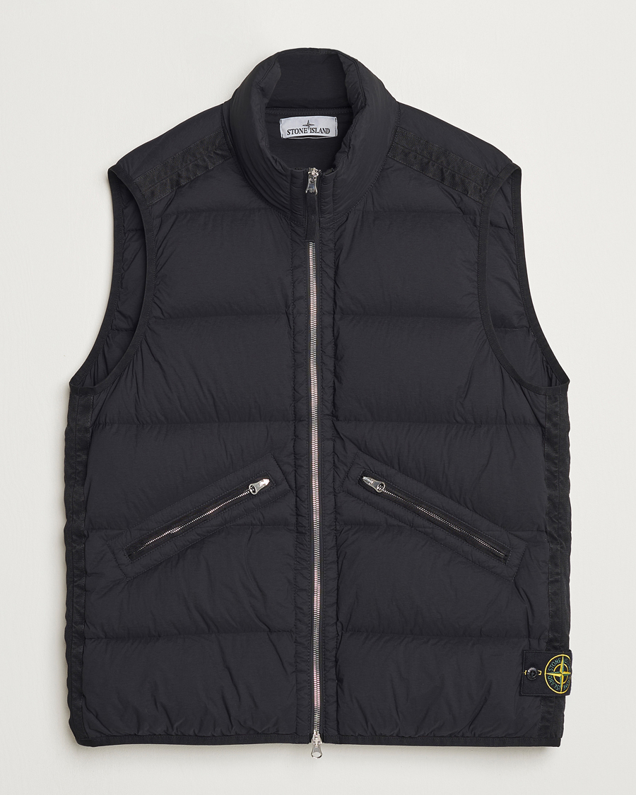 Mies | Takit | Stone Island | Nylon Down-TC Vest Black