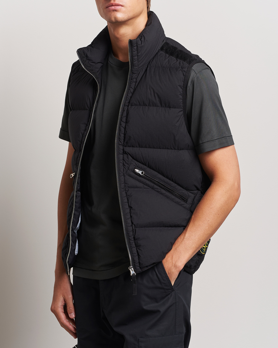 Mies | Takit | Stone Island | Nylon Down-TC Vest Black