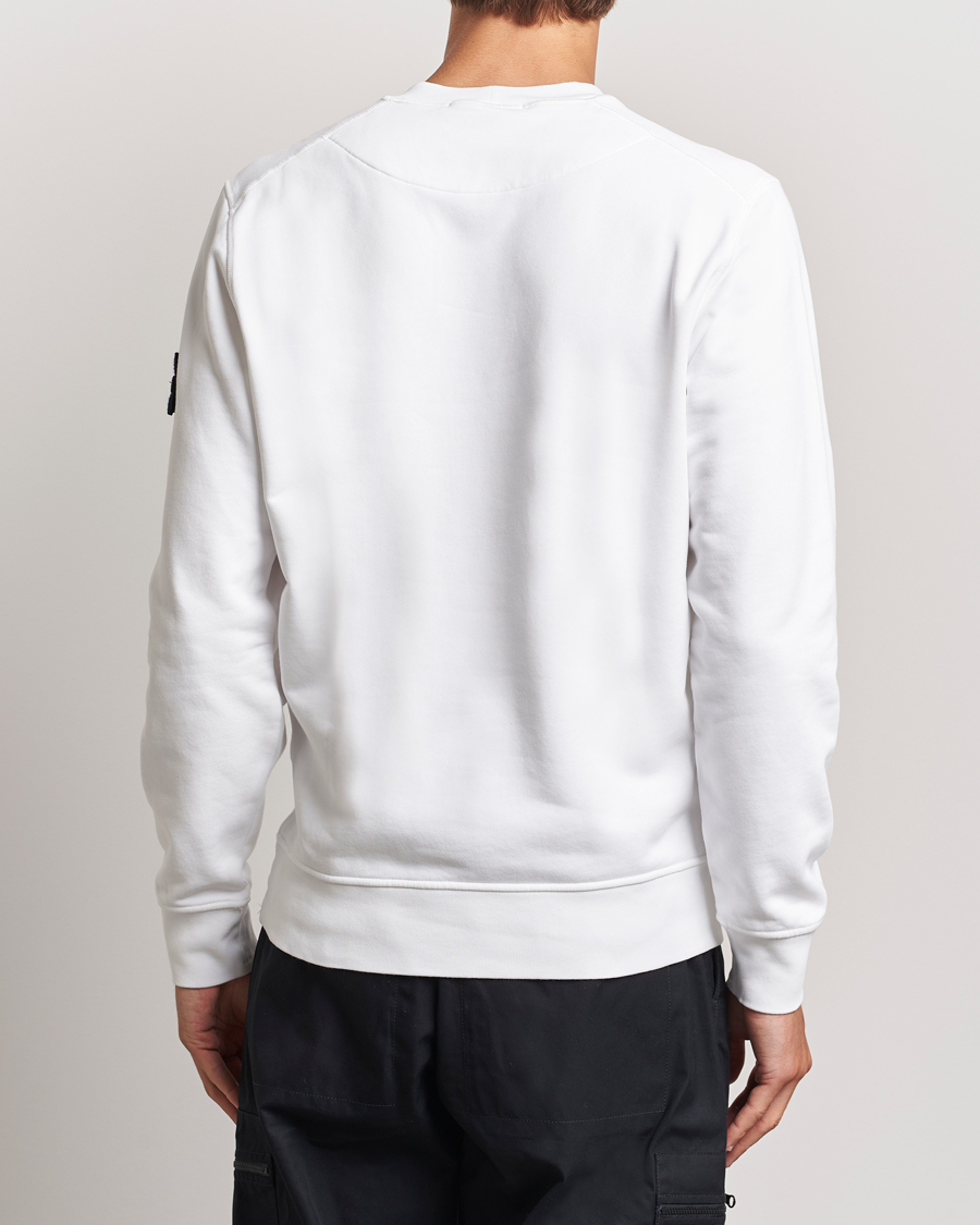 Mies | Puserot | Stone Island | Garment Dyed Fleece Sweatshirt White