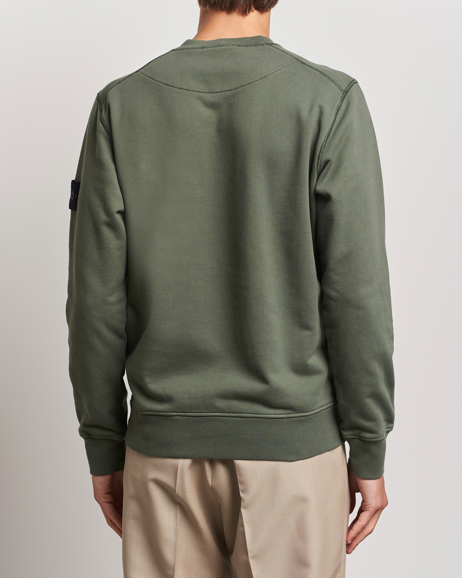 Mies | Puserot | Stone Island | Garment Dyed Fleece Sweatshirt Musk