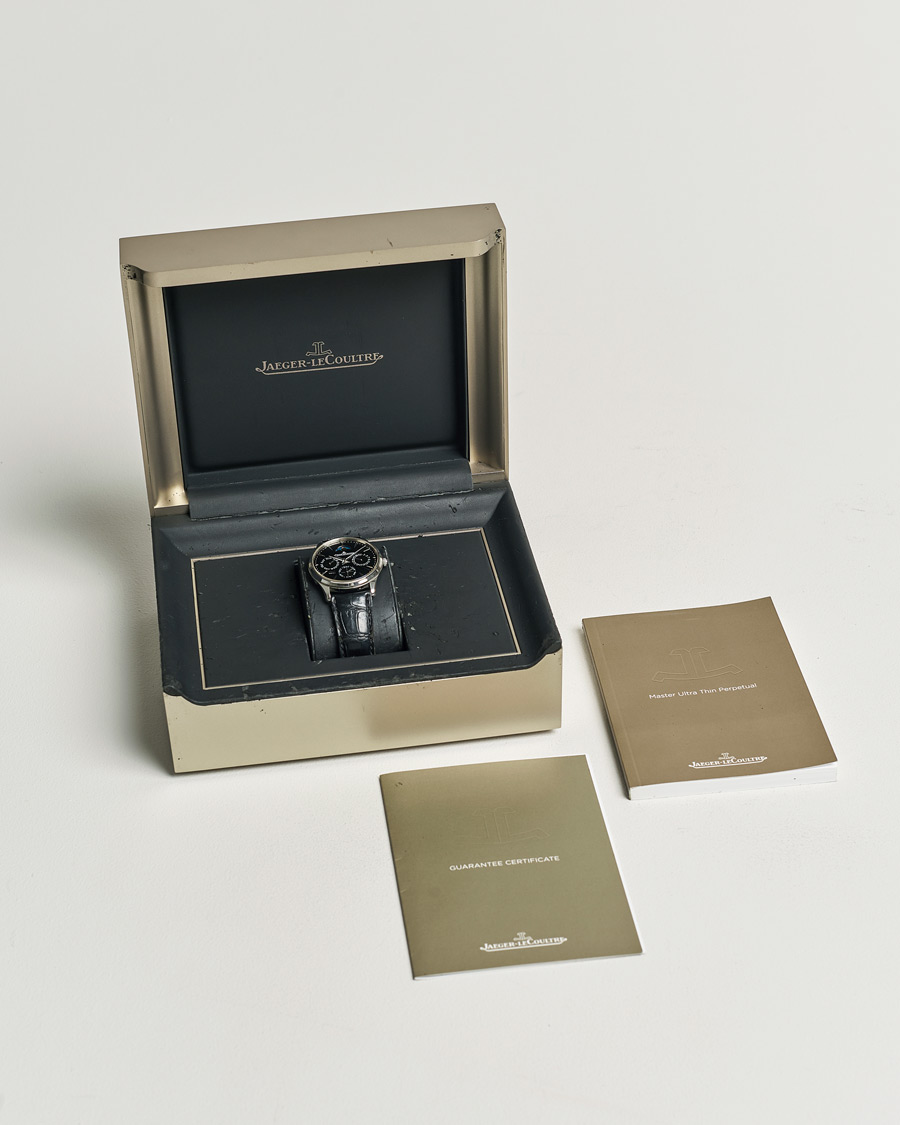 Mies | Jaeger-LeCoultre Pre-Owned Master Ultra Thin Perpetual Silver | Jaeger-LeCoultre Pre-Owned | Master Ultra Thin Perpetual Silver