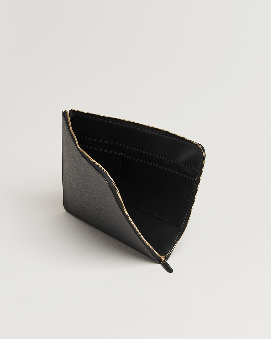 Mies | Laukut | Smythson | Panama Small Laptop Case Black