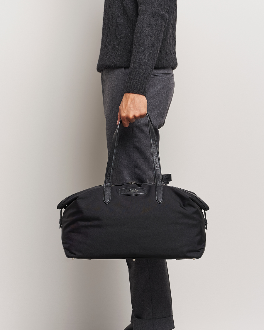 Mies | Laukut | Smythson | Canvas Norton Small Travel Bag Black
