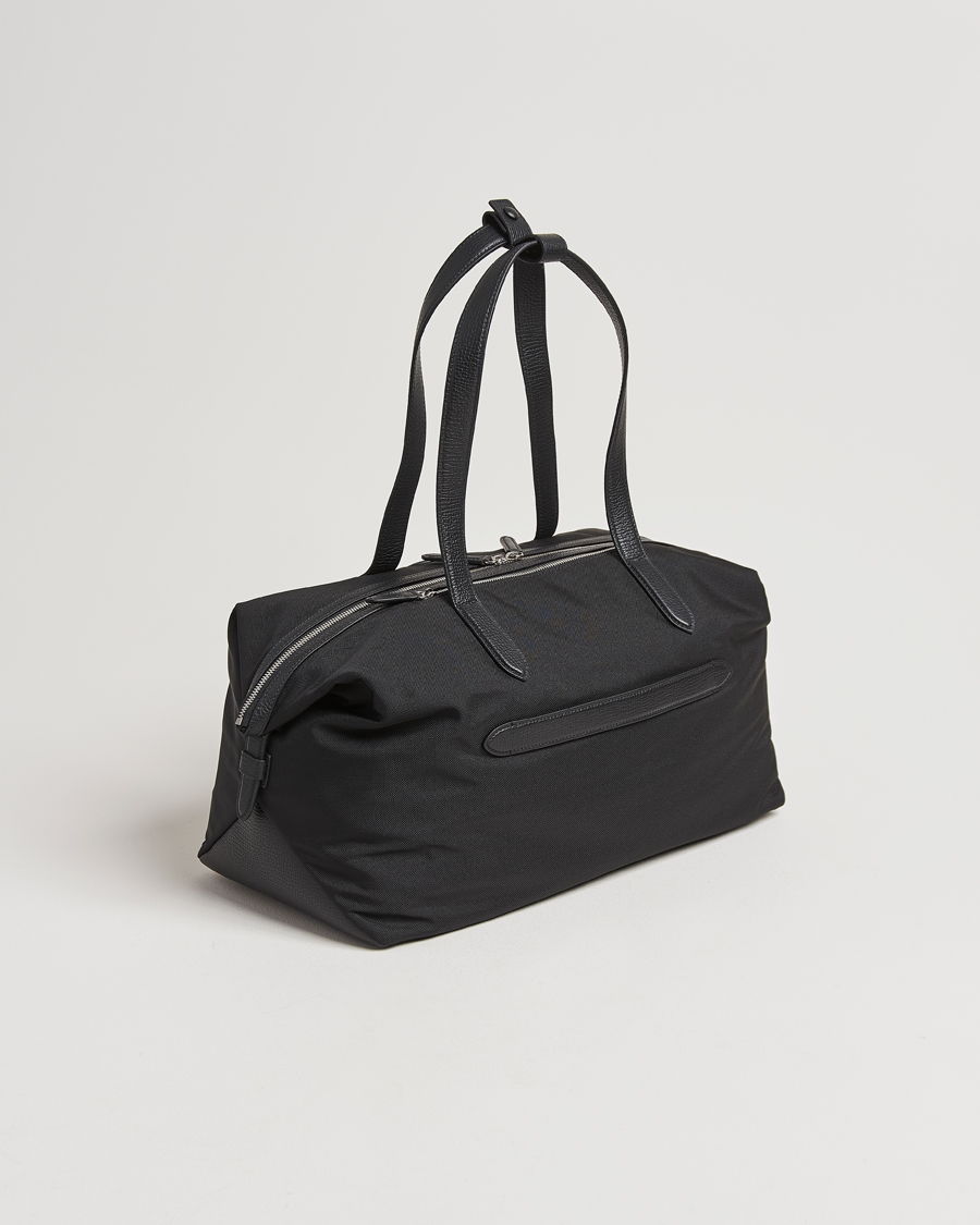 Mies | Smythson Canvas Norton Small Travel Bag Black | Smythson | Canvas Norton Small Travel Bag Black