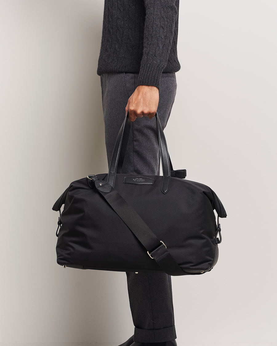 Mies | Laukut | Smythson | Canvas Norton Travel Bag Black