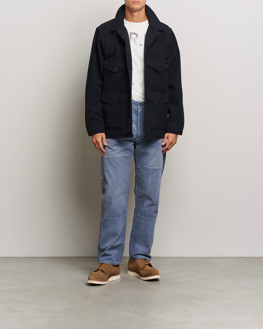 Mies | Takit | Filson | Mackinaw Wool Cruiser Dark Navy