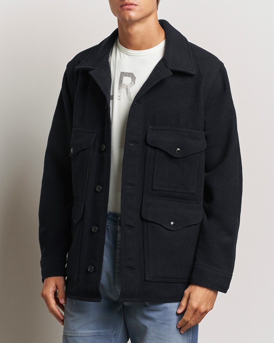 Mies | Takit | Filson | Mackinaw Wool Cruiser Dark Navy
