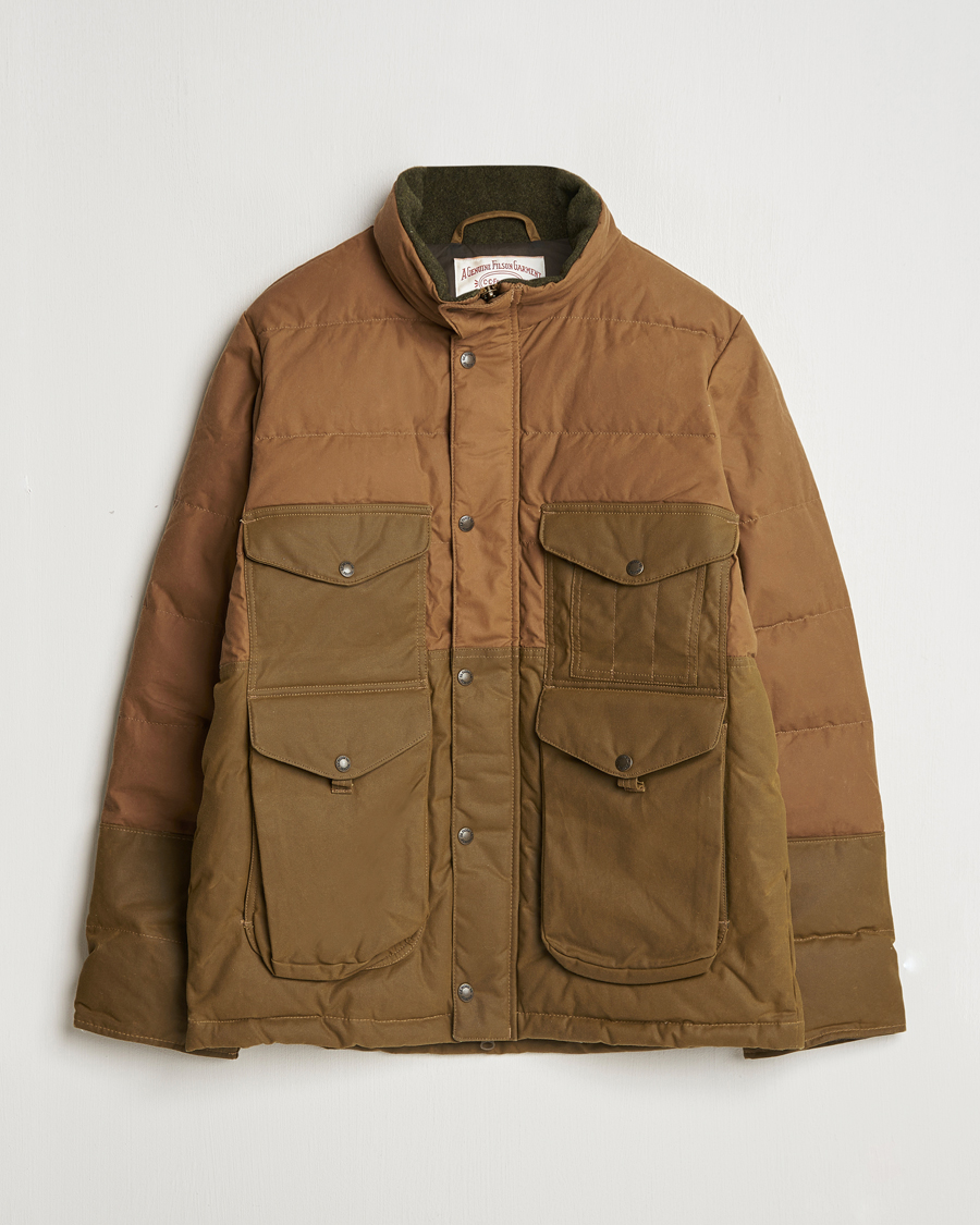 Mies | Takit | Filson | Oiled Covered Down Cruiser Dark Tan
