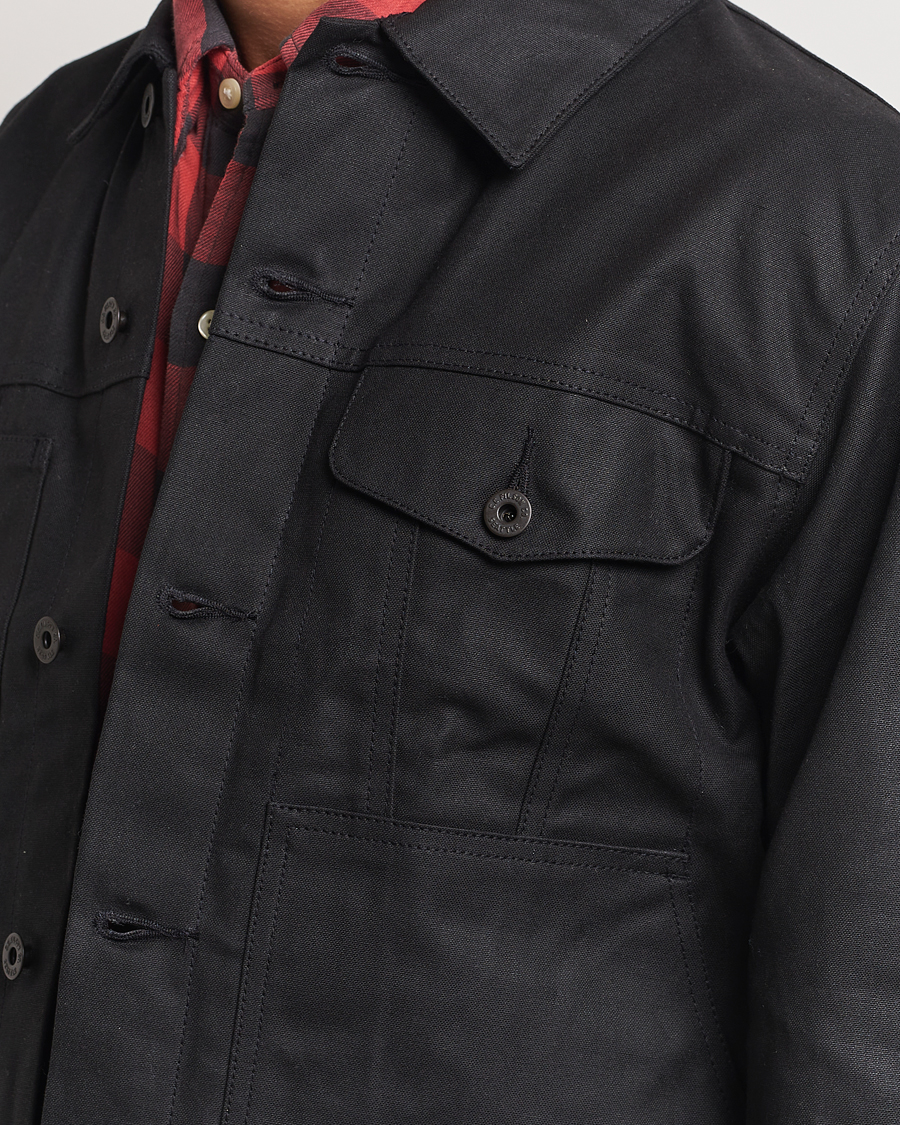 Mies | Takit | Filson | Short Lined Tin Cloth Cruiser Black