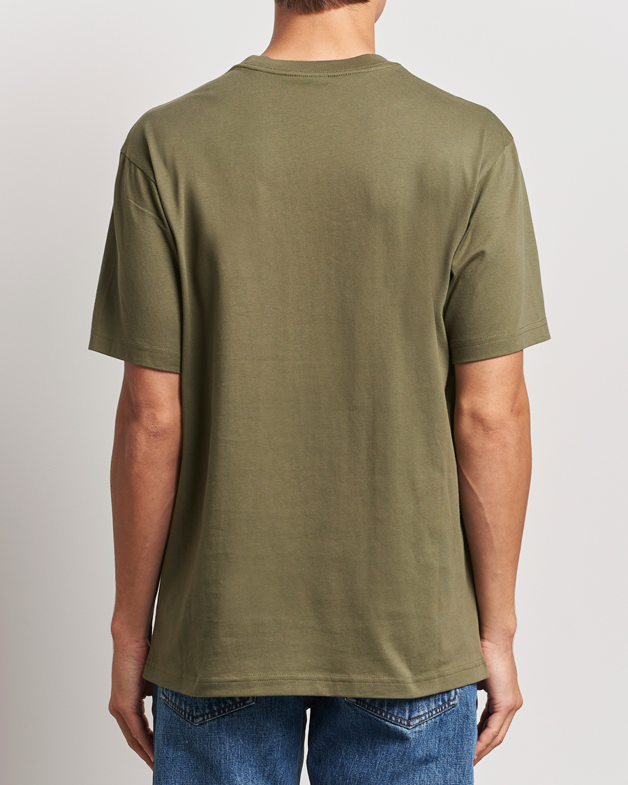 Mies | T-paidat | Filson | Printed Cotton T-Shirt Ivy Green
