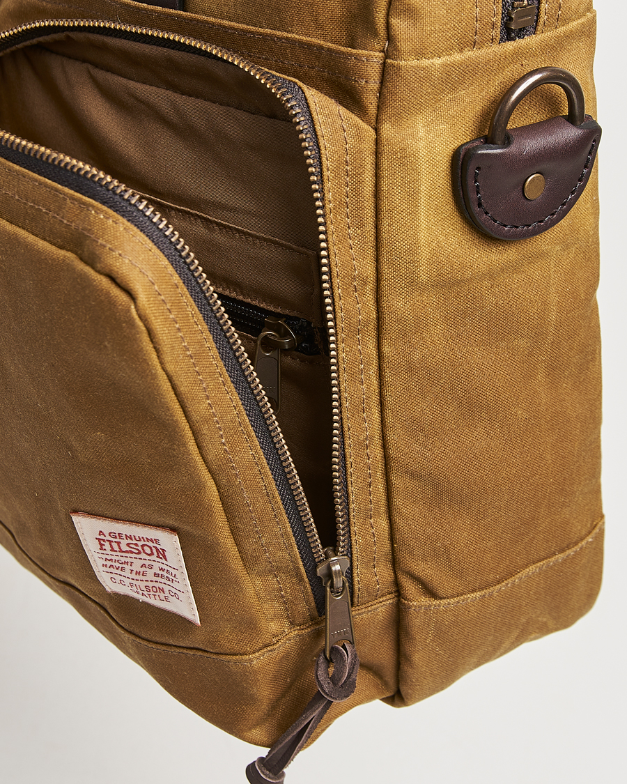 Mies | Laukut | Filson | 24-Hour Tin Briefcase Dark Tan