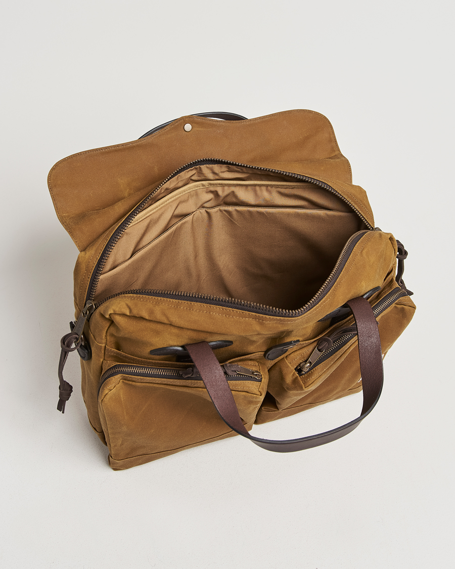Mies | Laukut | Filson | 24-Hour Tin Briefcase Dark Tan