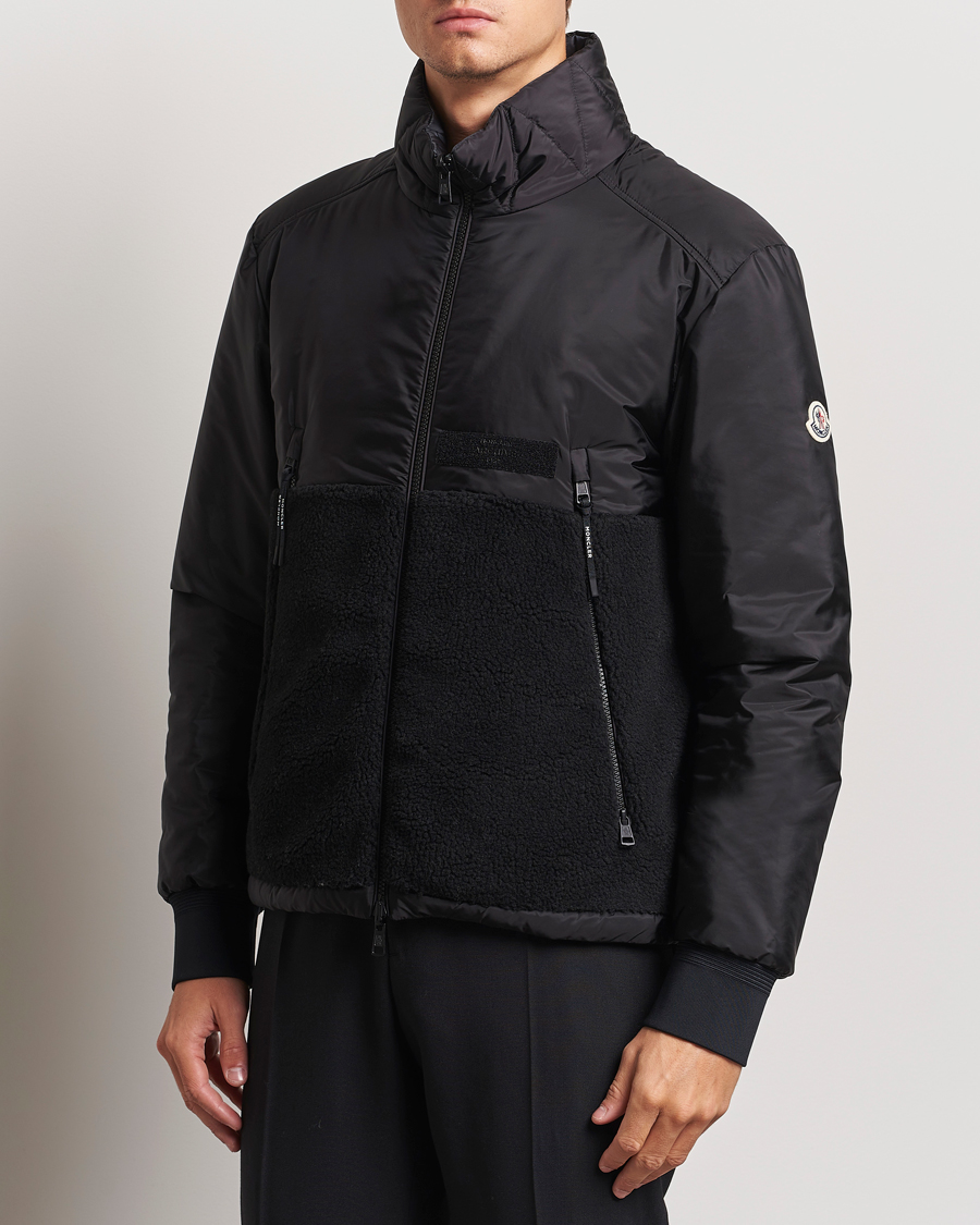 Mies | Takit | Moncler | Vallorch Reversible Fleece Jacket Black