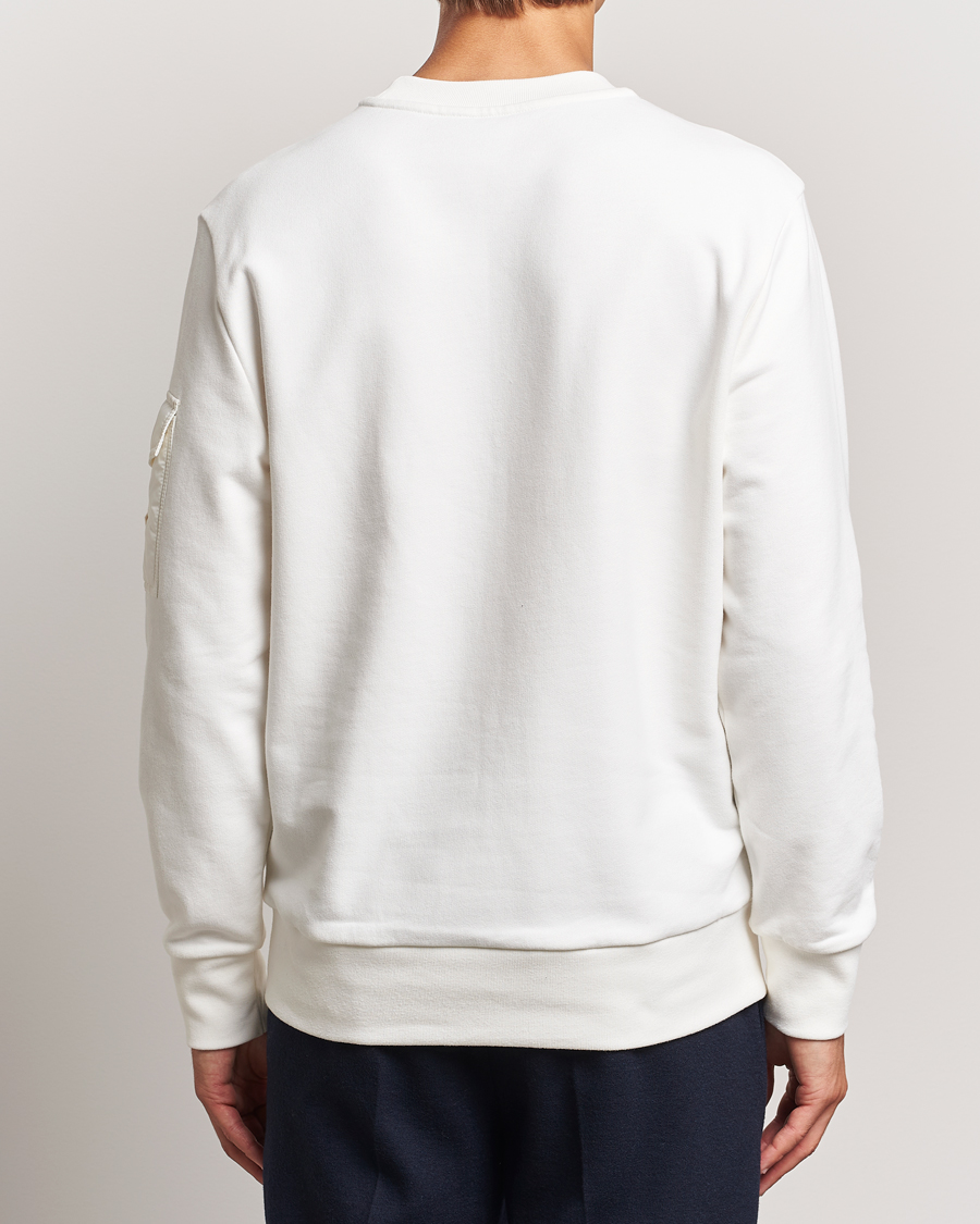 Mies | Puserot | Moncler | Pocket Sleeve Sweatshirt Off White