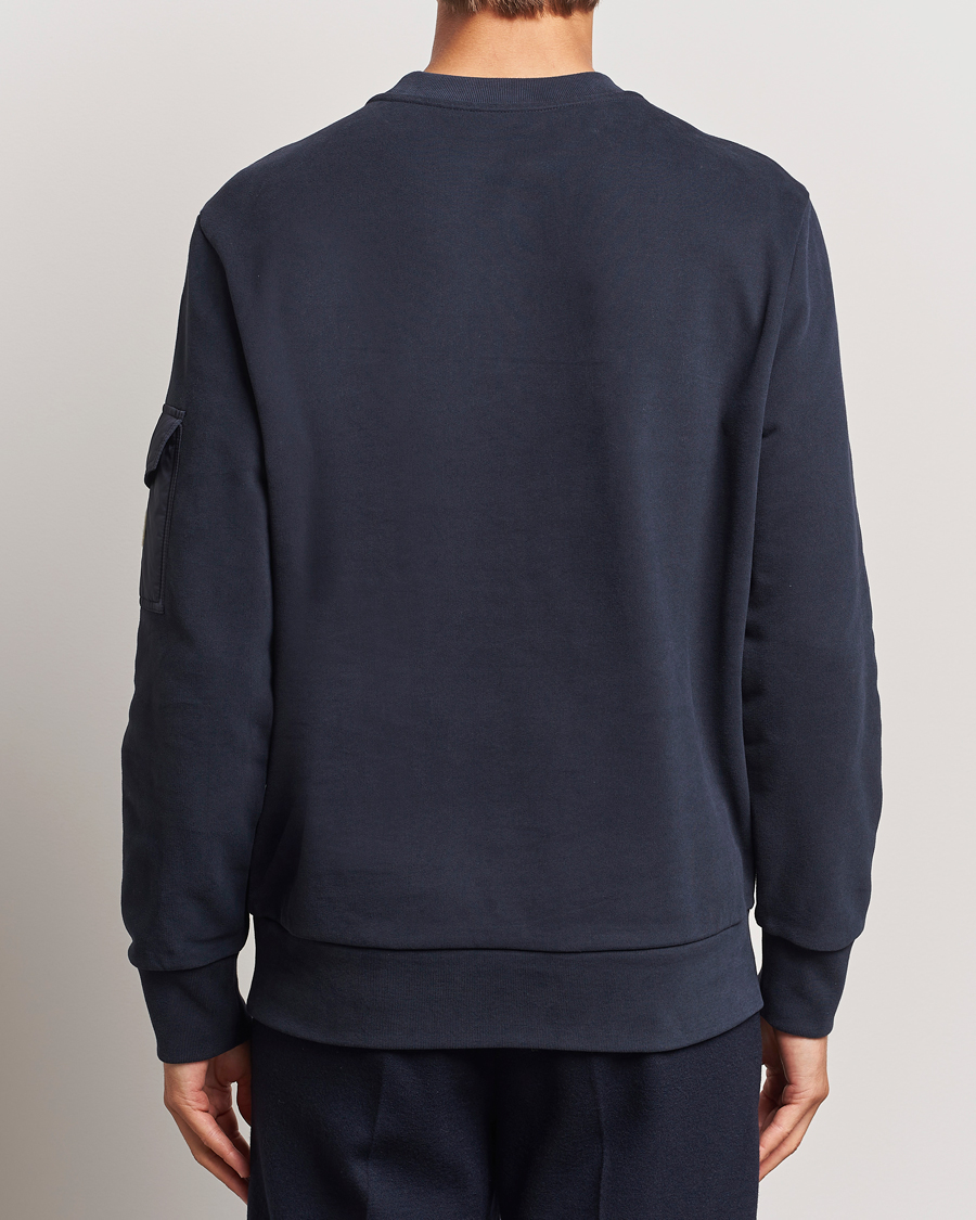 Mies | Puserot | Moncler | Pocket Sleeve Sweatshirt Navy