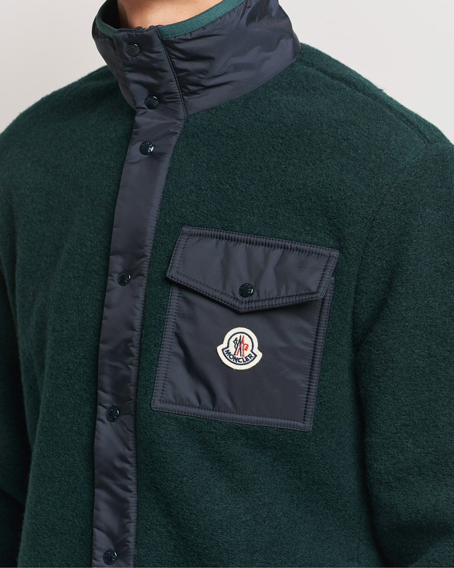 Mies | Puserot | Moncler | Full Zip Pocket Cardigan Navy
