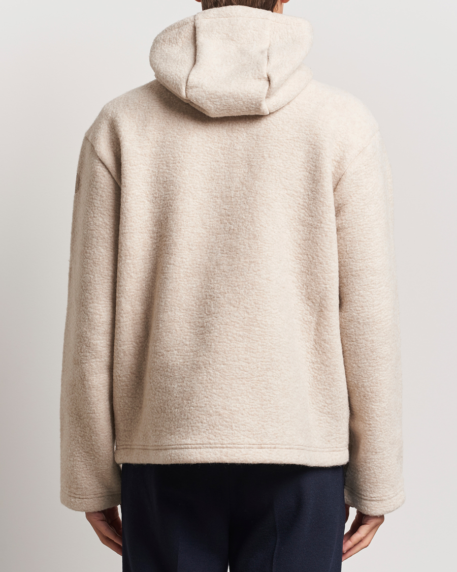 Mies | Puserot | Moncler | Half Zip Hoodie Beige