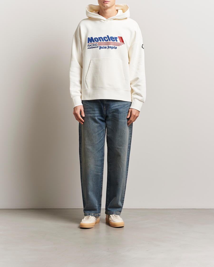 Mies | Puserot | Moncler Genius | X Palm Angels Printed Hoodie White