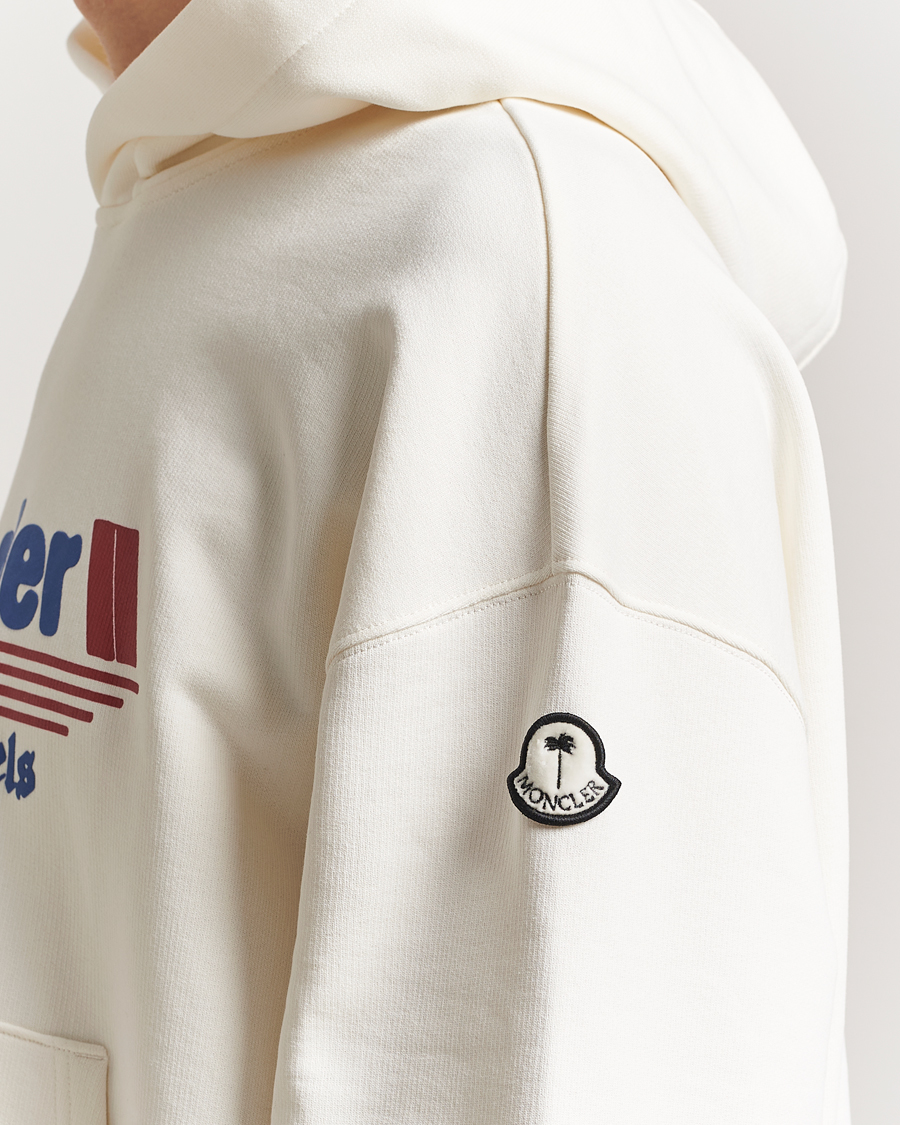 Mies | Puserot | Moncler Genius | X Palm Angels Printed Hoodie White