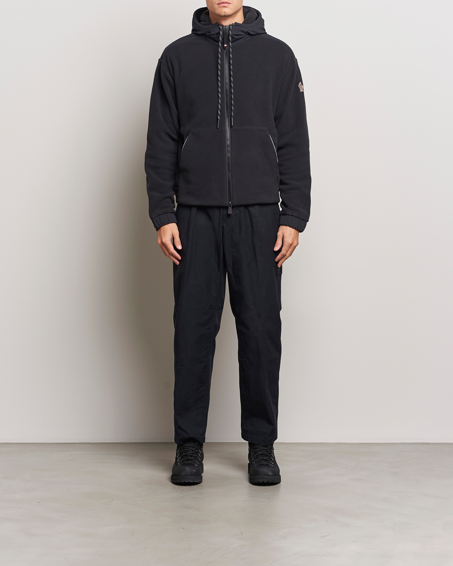 Mies | Puserot | Moncler Grenoble | Fleece Full Zip Cardigan Black