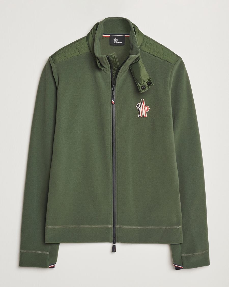 Mies | Puserot | Moncler Grenoble | Fleece Full Zip Dark Olive