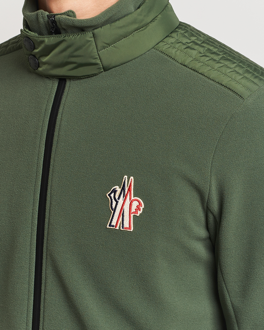 Mies | Puserot | Moncler Grenoble | Fleece Full Zip Dark Olive
