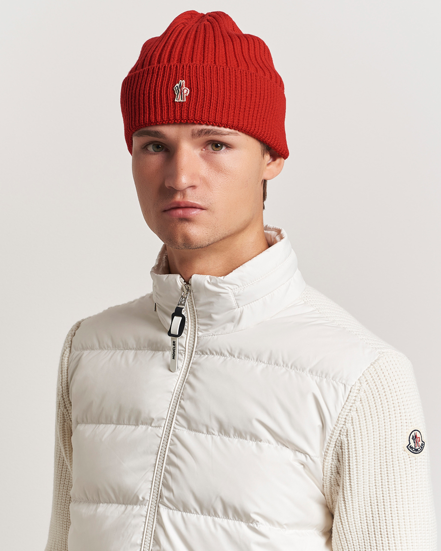 Mies | Moncler Grenoble Beretto Beanie Red | Moncler Grenoble | Beretto Beanie Red