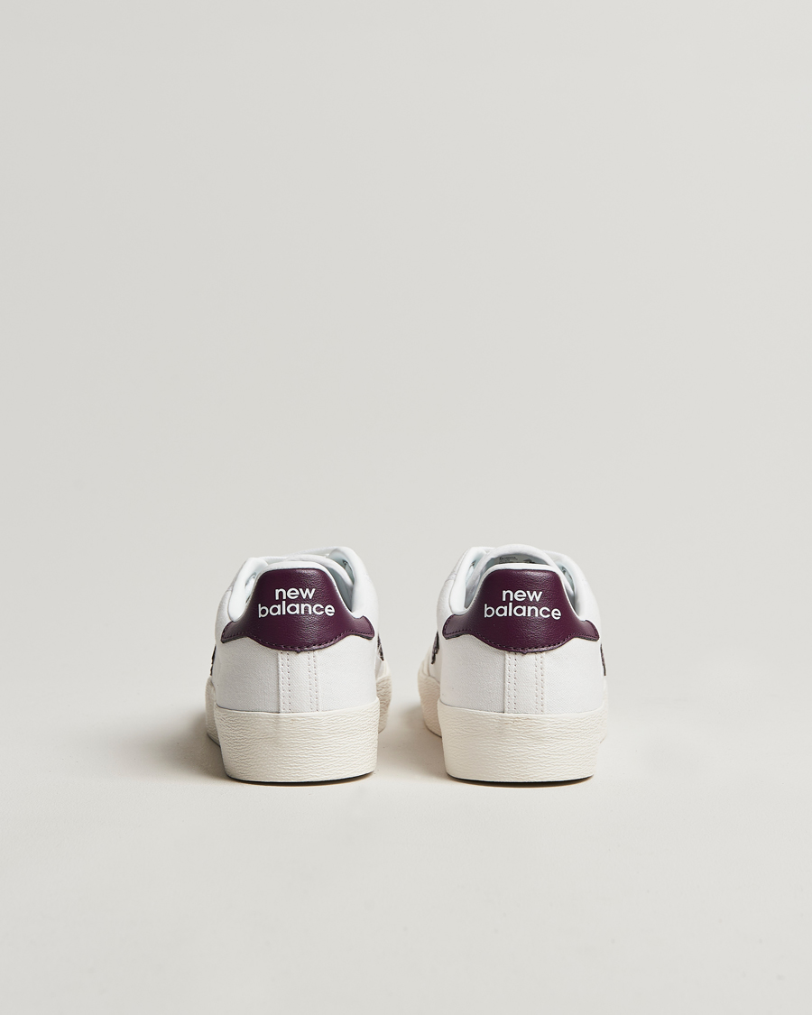 Mies | New Balance B100 Sneakers White/Burgundy | New Balance | B100 Sneakers White/Burgundy