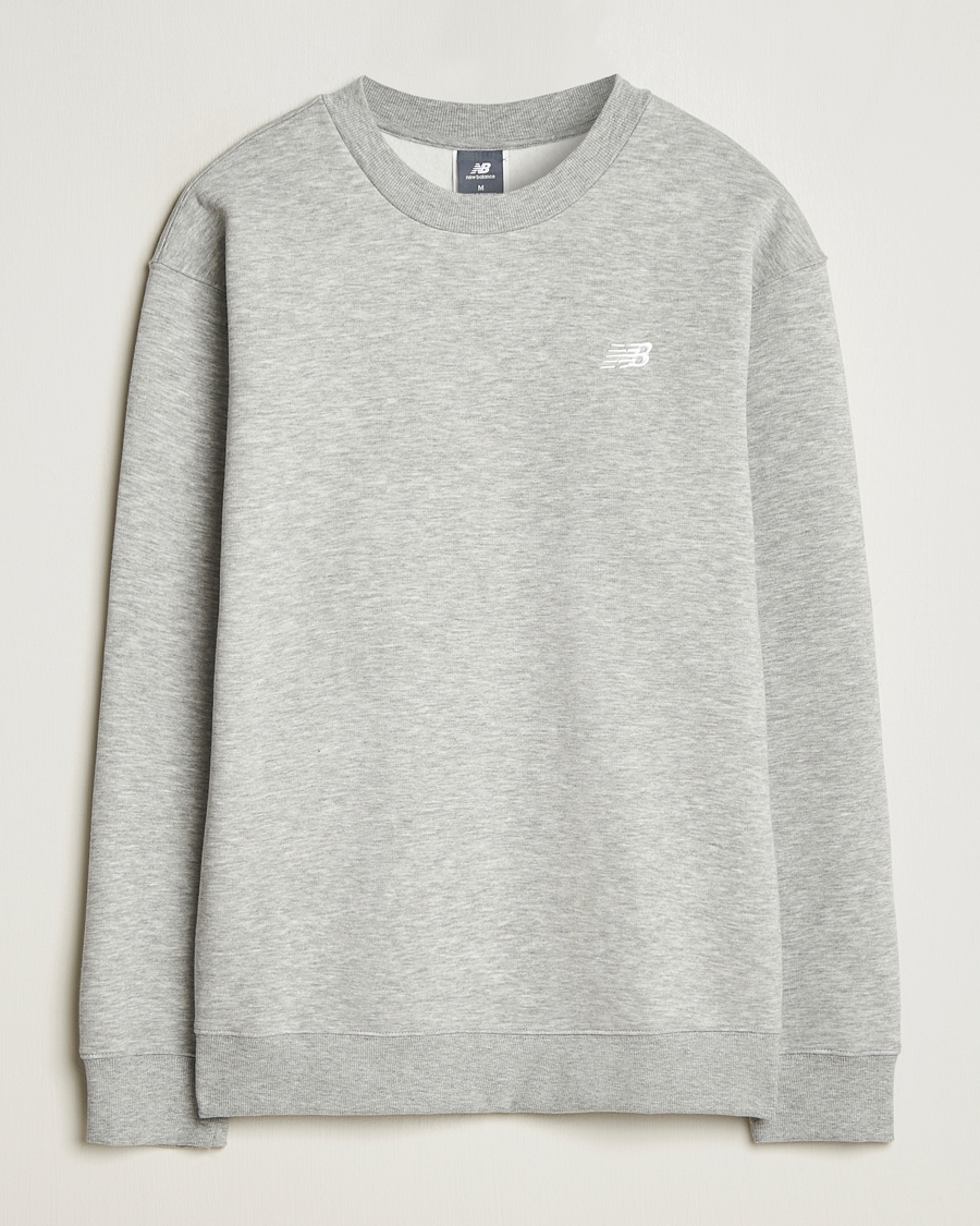 Mies | Puserot | New Balance | Essentials Fleece Sweatshirt Athletic Grey