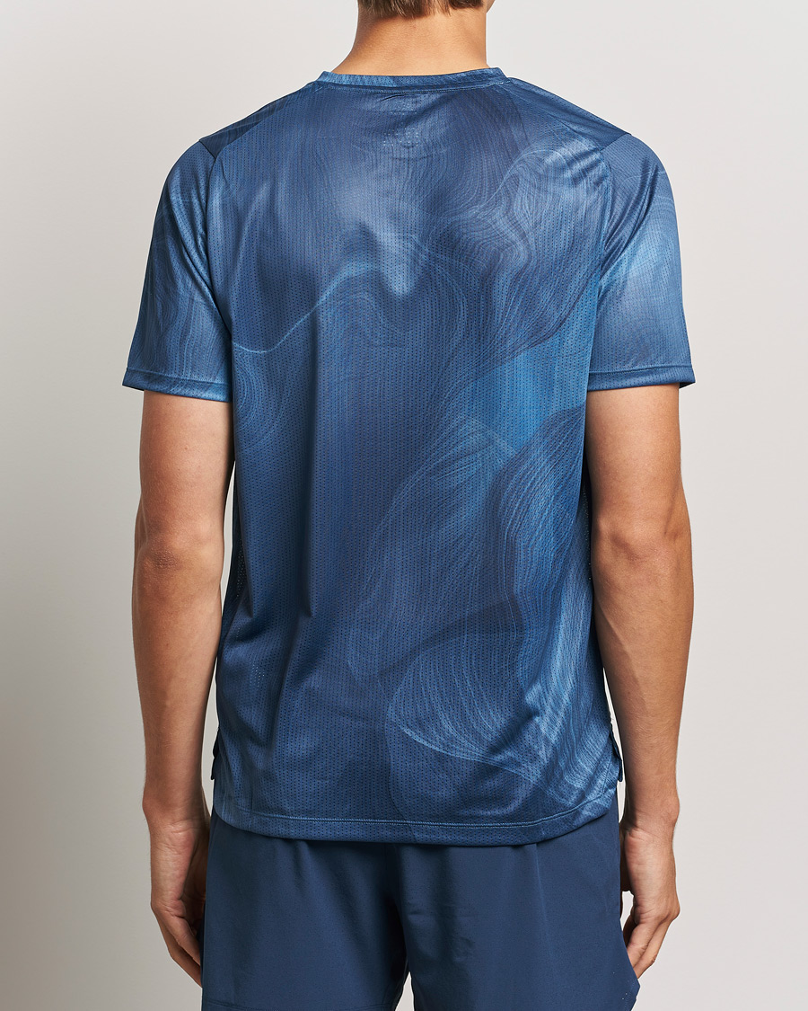 Mies | T-paidat | New Balance Running | Athletics Run T-Shirt Blue Agate