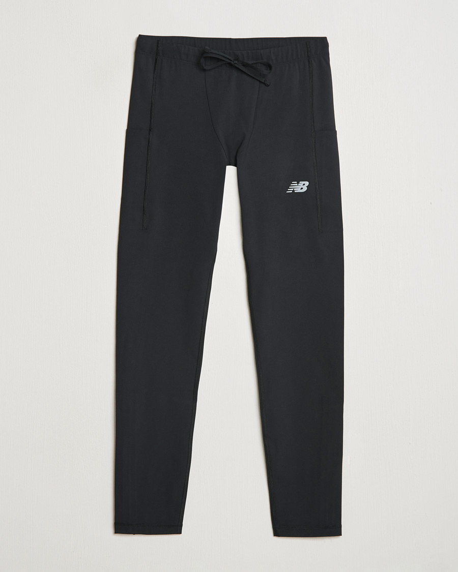 Mies | Housut | New Balance Running | Sleek Pocket Tights Black