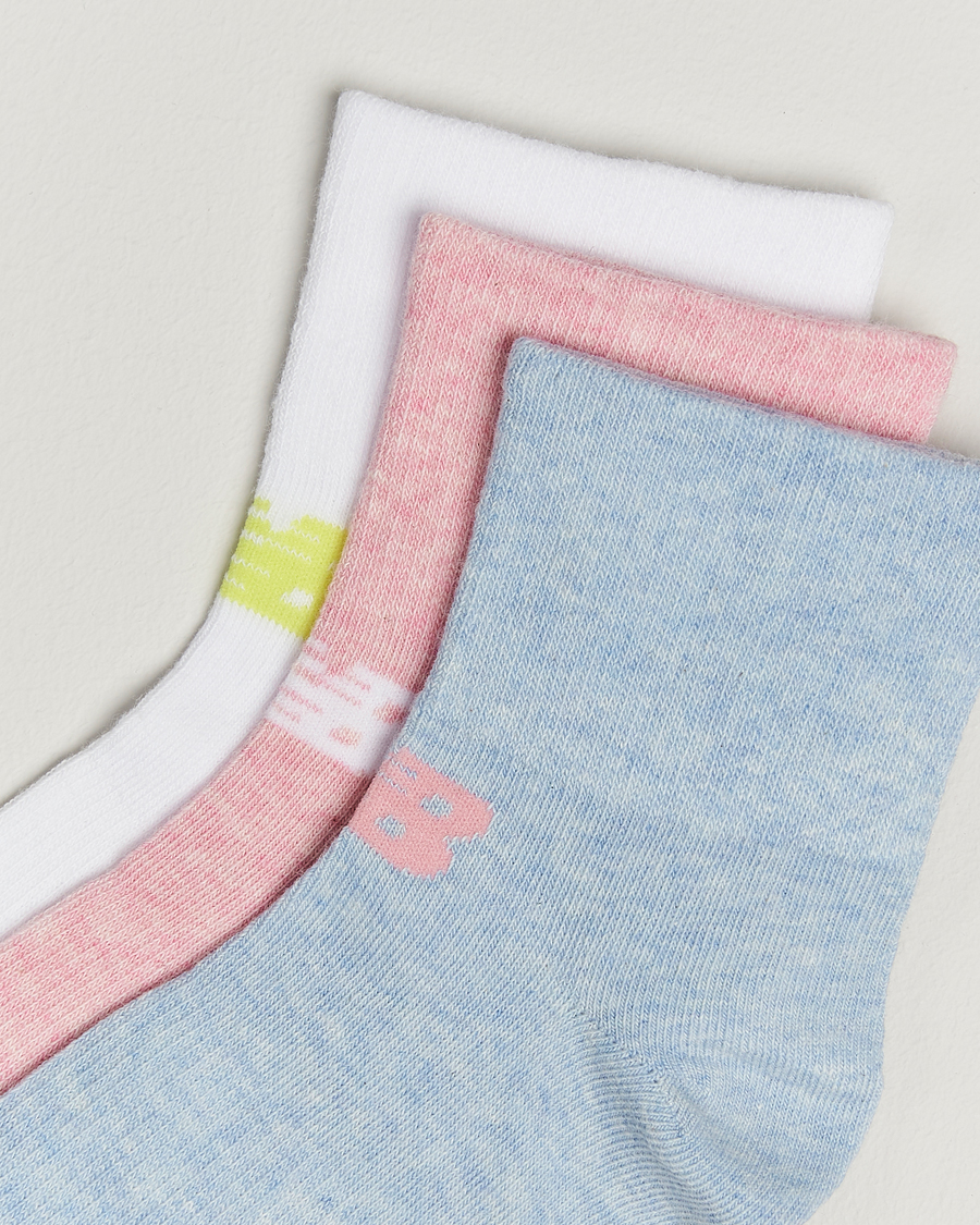 Mies | New Balance Running 3-Pack Performance Cotton Socks Multi | New Balance Running | 3-Pack Performance Cotton Socks Multi