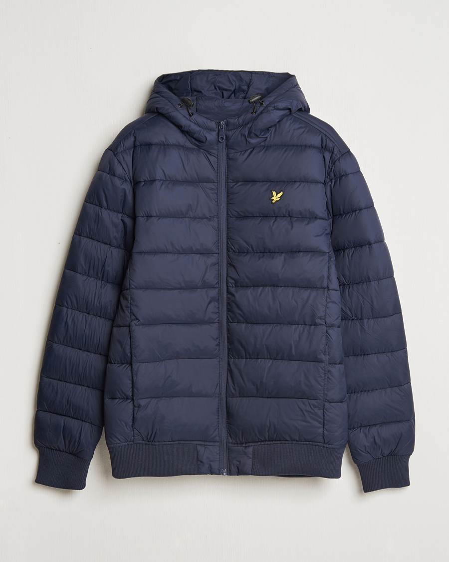 Mies | Takit | Lyle & Scott | Wadded Hooded Jacket Dark Navy