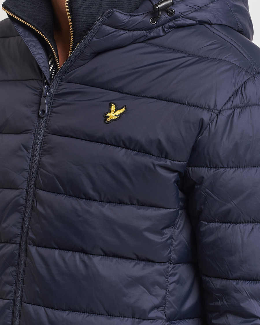 Mies | Takit | Lyle & Scott | Wadded Hooded Jacket Dark Navy
