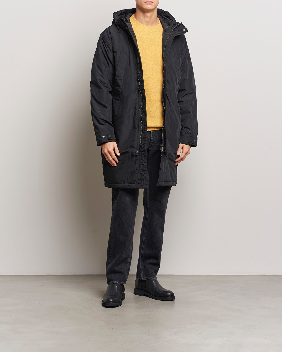 Mies | Takit | Lyle & Scott | Longline Parka Jet Black