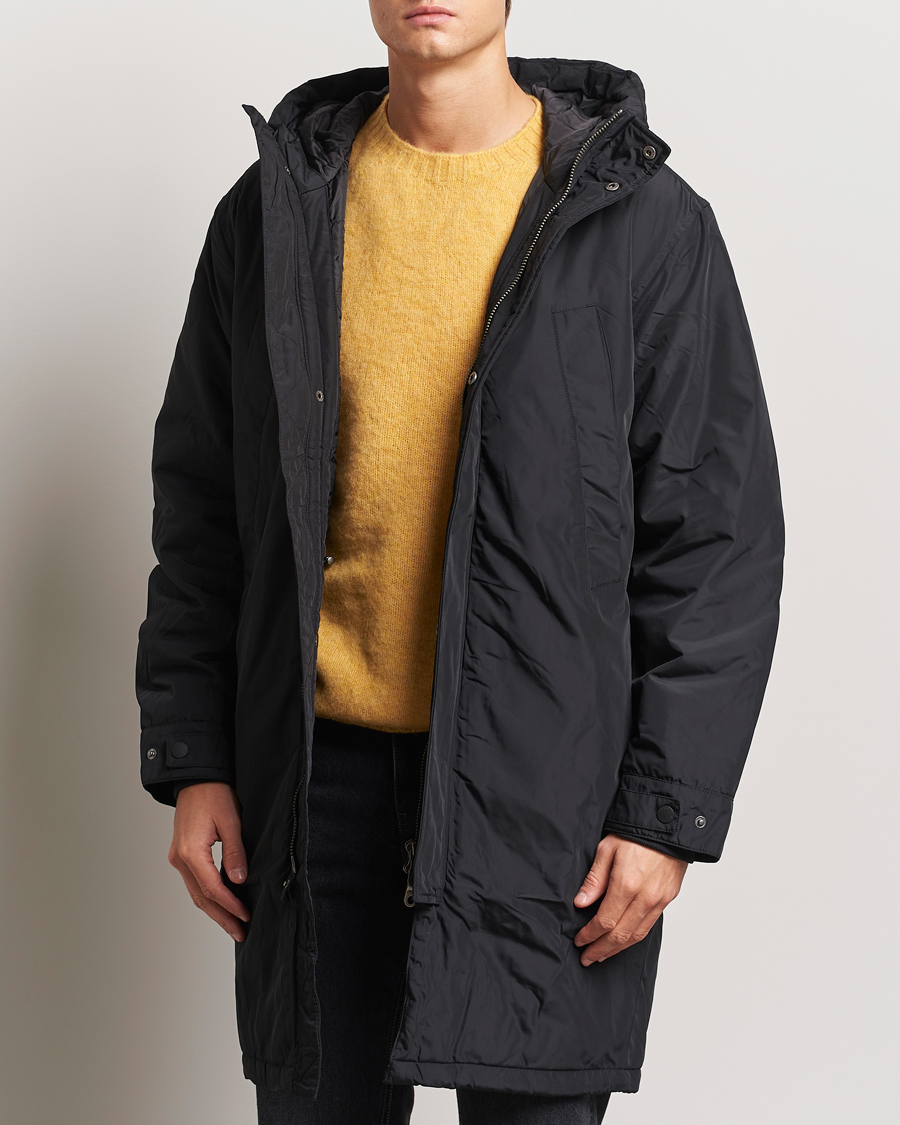 Mies | Takit | Lyle & Scott | Longline Parka Jet Black